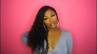Omg!  Curly Lace Front Human Hair Wig!! Eva Hair On Aliexpress
