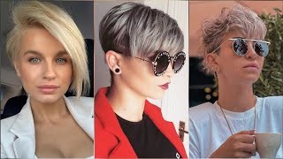 Hot Women Latest Pixie Haircut Transformation 2022 | New Pixie Haircuts Ideas