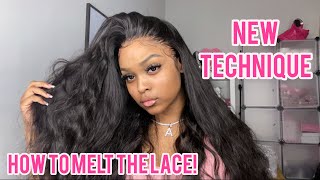 New Lace Frontal Technique Using Bold Hold Active Lace Glue Ft. Unice Hair|Ari J.