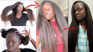 Didn'T Wash My Hair For A Month And This Happened | Ohemaa