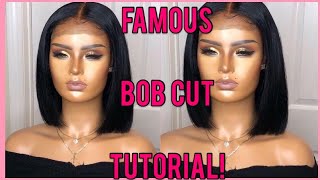 Get This Bob In 5 Minutes! | Easy Bob Wig Tutorial | 14 Inches | Capelliamore Hair!