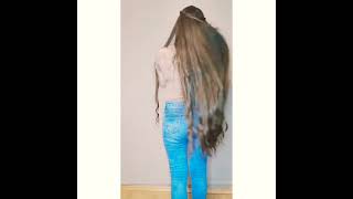 Long Hair Curls Lovers    Please Subscribe  #Shorts #Short #Subscribe #Support  #Youtubeshorts
