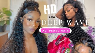 Invisible Hd Lace | Ali Pearl Deep Wave Hair