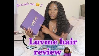 Luvme Hair Review+ Install!!! | 360 Jerry Curl Lace Frontal Wig