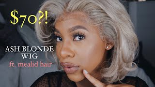 Ash Blonde Wig Ft Mealid Hair (Aliexpress) I $70 Wig? I How To Dye & Hair Review *Honest*