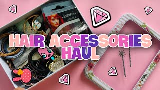 Hair Accessorieshaul And Organization  #Imacollector #Hairaccessories #Hairties #Hairband #Tamil