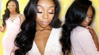 Flawless Lace Frontal Bombshell Curls | No Glue, No Tape, No Leave Out Ft Unice.Com