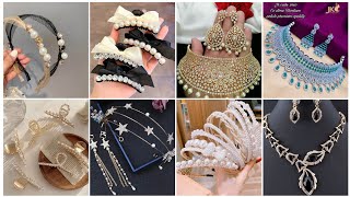 Latest  Necklace Set And Cute Hair Accessories Collection For Girls|| Trendy Collection
