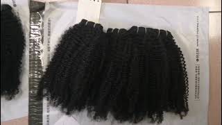 Single Donor Raw Hair Vendor 4A 4B 4C 3A 3B Kinky Curly Hair Supplier From Clytie Hair