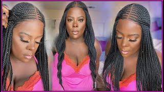 All Scalp Baby! || Flawless Braids In Minutes || New! 4 X 5 Hd 28 Inch Feed In Braids