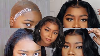 Lace Frontal Wig Install Using Ericka J'S Hold Me Down Adhesive Glue | Myfirstwig
