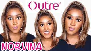 Worth It? Outre Human Hair Blend 13X4 360 Hd Lace Frontal Wig - Norvina