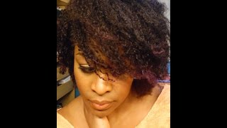 How To Wet Wrap Natural Hair / Afro Textured Hair  ** Updated **