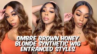 Synthetic Body Wave Wig | Entranced Styles | Lindsay Erin