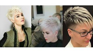 Superb And Attractive Pixie Cuts For 40To55 Age Womens // Excellent Pixie Haircut #Shorthairstyles