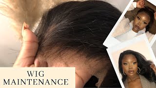 Lace Frontal Maintenance| Ghost Bond Glue Removal & Wash Day