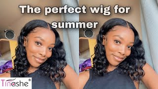 Anniversary Date Hair Grwm| Loose Wave Bob | Ft @Tinashe Hair | South African Youtuber