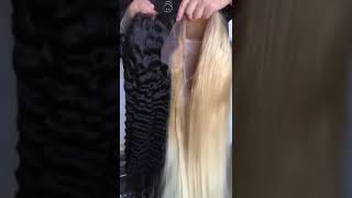 Virgin Human Hair Lace Front Wigs,Curly And 613 Wigs Wholesaler
