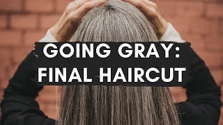 This Organic Girl Final Going Gray Haircut