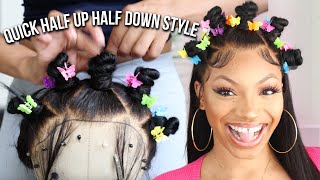 Bantu Knots Tutorial On A Wig | (Wig Comes Preplucked & Bleached) +Super Easy | Glamazontay
