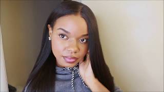 Glue-Less! No Hair Left Out | Super Natural Lace Front Wig - Ywigs