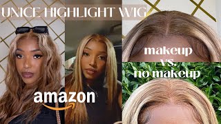 Its Giving Hd Lace! | Unice Highlight Wig | Bomb Amazon Prime Highlighted Wig
