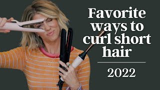Favorite Ways To Curl Short Hair | 2022