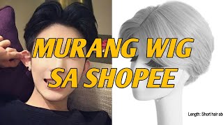 Murang Wig Sa Shopee P210 Only | Try On / Pwede Sa Cosplayer Wig