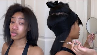 Cutting Off My Relaxed Hair + Going Back Natural?