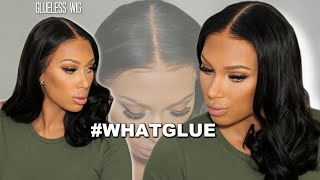  100% Glueless Clear Lace Wig Application For Beginners!