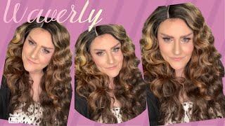 So Affordable!!|Outre The Daily Wig Waverly Wig Review|Synthetic|Drst2/Chocolate Caramel|Ebonyline