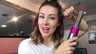 Dyson Air Wrap Curly Blow-Dry  Tutorial - @Doneby_Sg