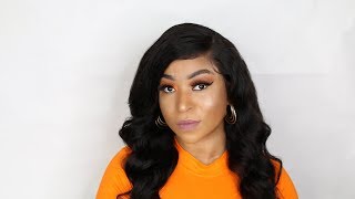 Glueless Lace Front Wig Technique - No Glue  Ft Mscoco Hair