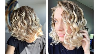 How To Sleep With Curly/Wavy Hair | Wrapping With A Silk Scarf