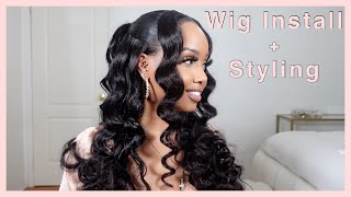 Frontal Wig Install +Styling || Ft. Nadula Hair