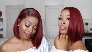 | Natural Hairline | Beginner Friendly Glueless Lace Frontal Wig Ft. Myfirstwigs