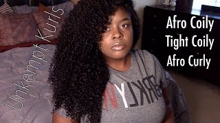 The Best Kinky Curly Textures Ever!!