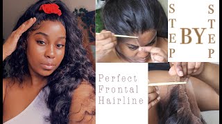 Cutting Lace On Wiggins Loose Deep 13*6 Frontal Wig *Very Detailed* | Beginner Friendly