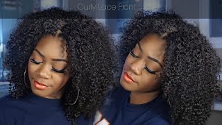 Wowafrican Curly Lace Front Wig (Water Wave Brazilian) | Sparkyainterest
