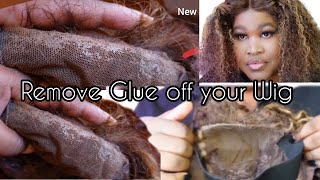 How To Clean A Glue Off Your Lace Frontal In 2022 New Strategy Ft Iseehair