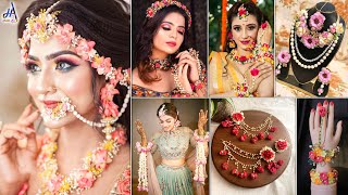 Charming!!.. Hair Accessories With Beautiful Hairstyle #Haldi #Jewellery #Wedding