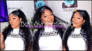She'S Only $50 | The Best Synthetic Wig You'Ll Ever Try | Sensational Butta Lace