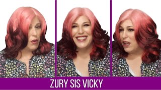 Ultimate Strawberry Shortcake Wig!! Zury Sis Vicky Wig Review | Rose Rain