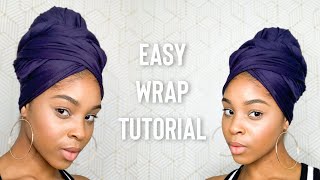 How To Wrap A Turban For Any Hair Length! *Hack For Short Hair*