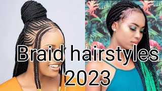 New And Latest Braid Hairstyles For Black Women, Amazing Braid Hairstyles For African Women