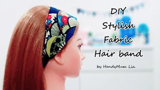 Diy Stylish Fabric Hair Band [(Hair Accessories)] Ri Chang Hao Yong Fa Gu Jiao Xue ~Jian Yi Shou Zuo