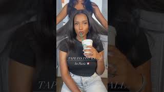 This Is Reason Why We Need Try Tape Ins Human Hair Extensions  #Tapeinsextensions #Tapeins