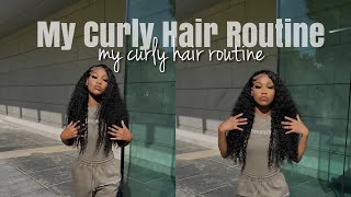 Curly Hair Routine 2022 | Alipearl Hair