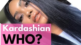 Kardashian Who? Reviewing My Eva Wigs Straight Human Hair Wig Situation| Kenniejd