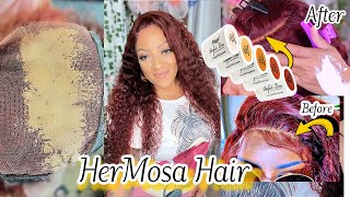 Giving Scalp Easy No Bleach Method Hide Lace Knots Skin-Like Scalp Ft Hermosa Hair #Hermosahair